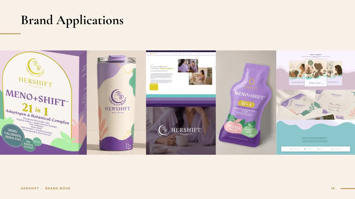 HerShift brand applications