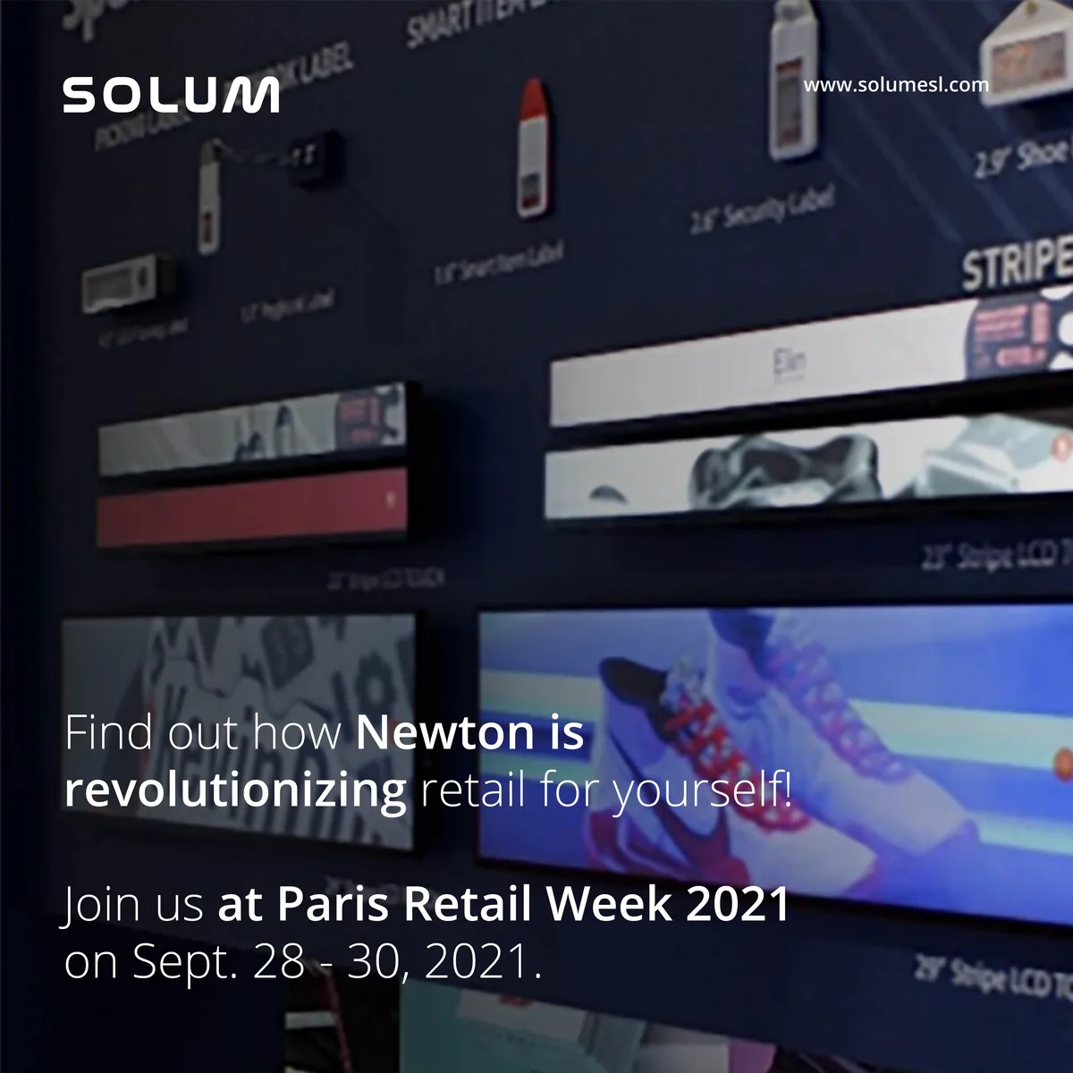 Paris Retail Week 2021 booth promotion