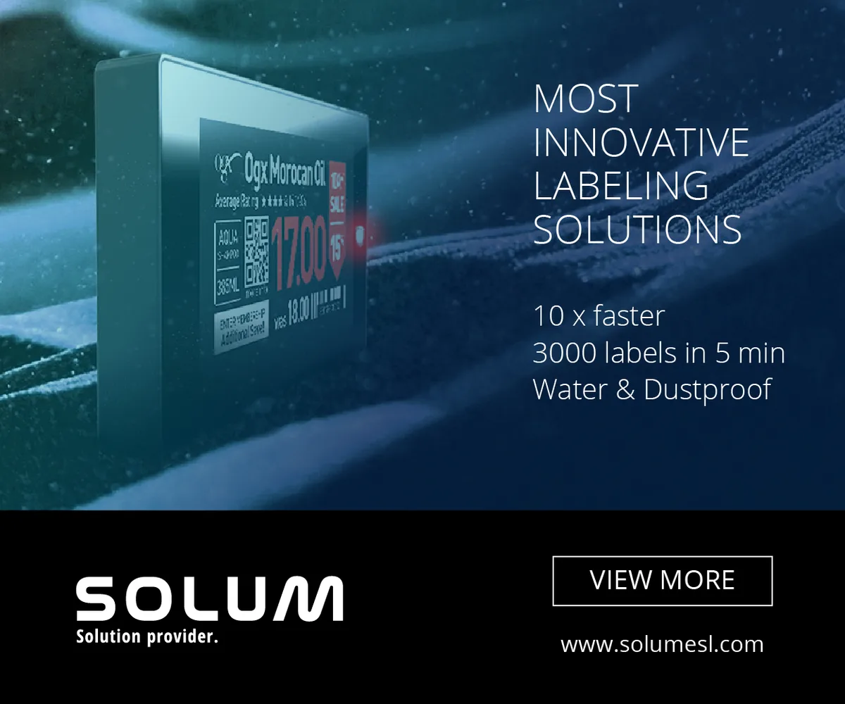 Most innovative labeling solutions display ad